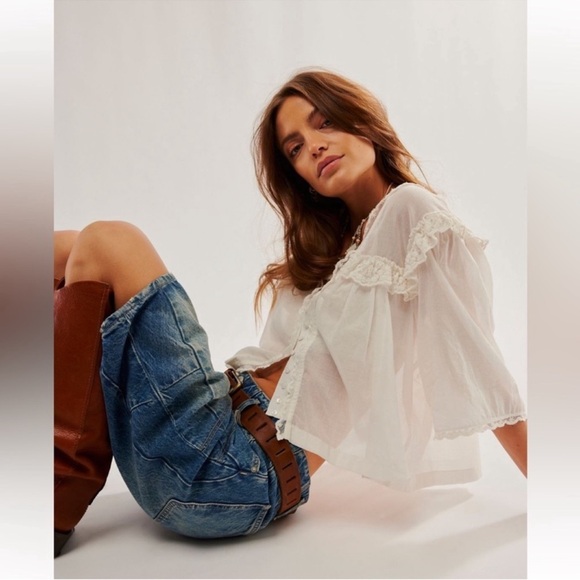 Free People Luna Top Sz M - Picture 15 of 15